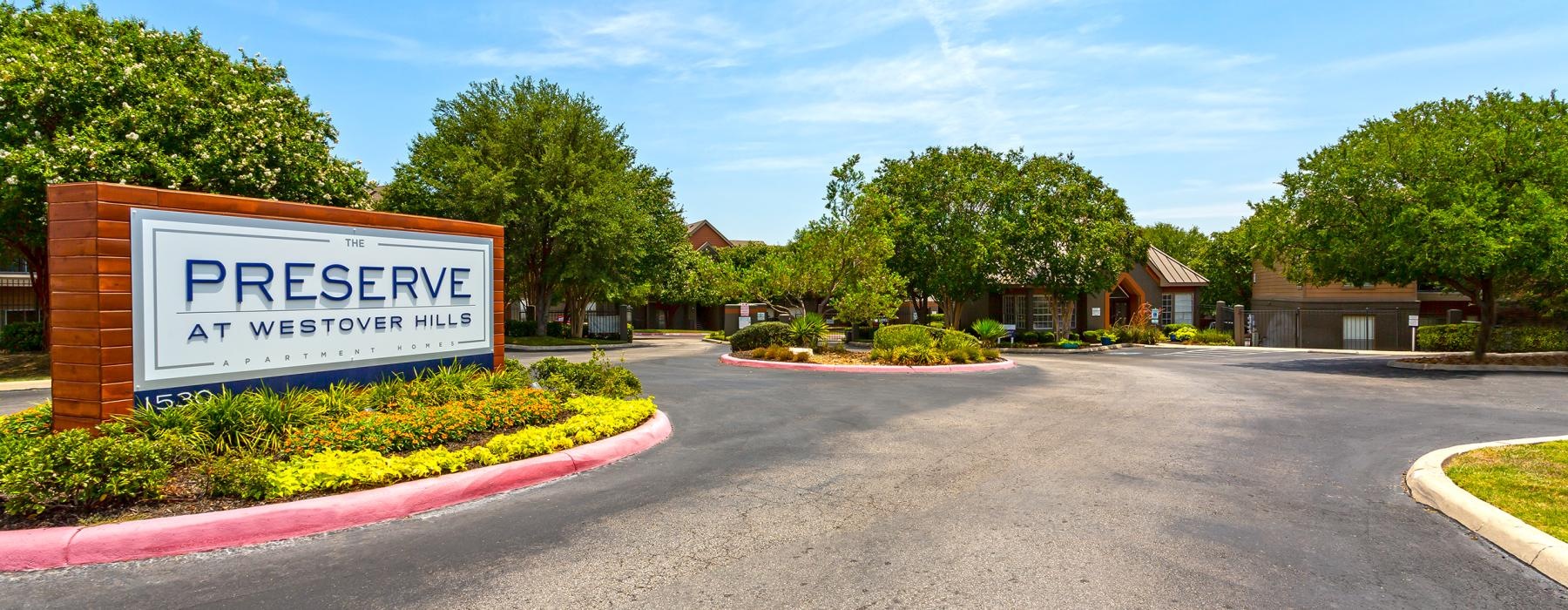 a sign on the side of a road